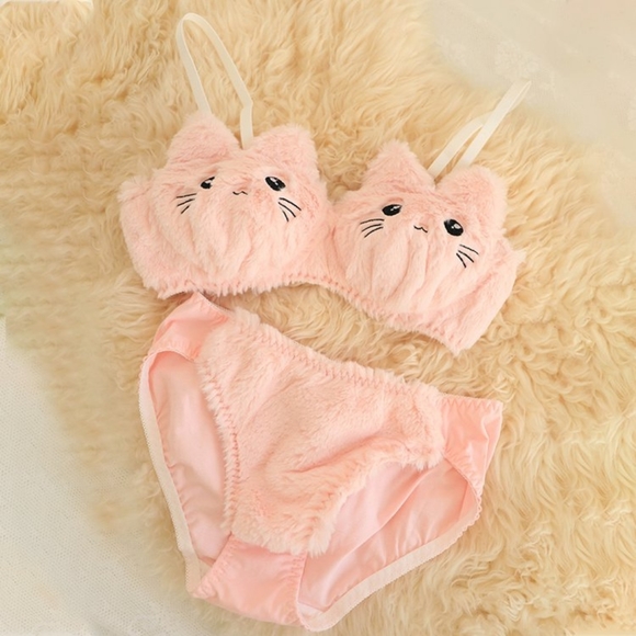 Cute Kitty Lingerie Set